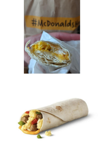 McDonalds Breakfast Burrito