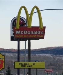 McDonalds sign from Butte MT circa 