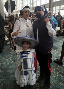Mexican Star Wars Full Family