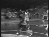 Michael Jordan shatters backboard 