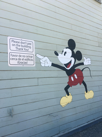 Mickey says
