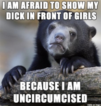 Might not be the greatest confession but at least it is honest