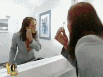 Mirror prank