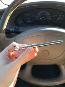 Mom said she found this pipe in my car and that we needed to have a talk