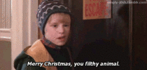 MRW I buy my  year old cousin an early Christmas gift and he rips it open without saying thank you