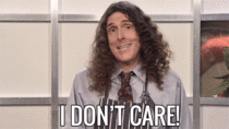 MRW my friend says theyre tired of seeing Weird Al posts this week