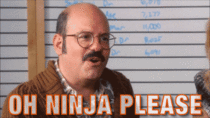 MRW my little cousins say they have never seen  Ninjas
