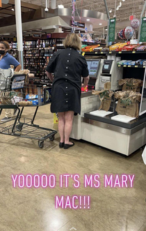 Ms Mary Mac has returned on the th of July