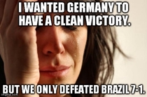 My biggest problem as a German fan right now