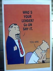 My Boss has this poster on his office door