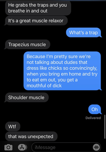 My boyfriend said his friend was releasing  trap and I may have misinterpreted it