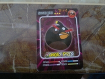 My brother bought a pack of Angry Birds playing cards from a Chinese store and found this