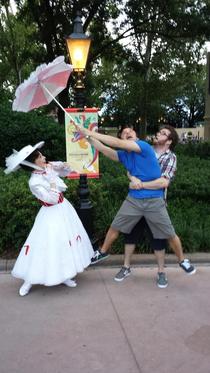 My brother-in-law and I drank a little too much at the food and wine fest at epcot