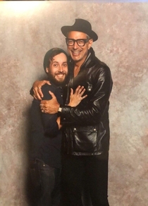 My Brother met Jeff Goldblum today