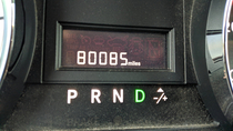 My car reached an important milestone today