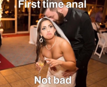 My cousin just got married and asked everyone to create a meme using a certain picture Here is my submission