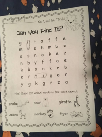 My cousin just started Kindergarten shes going to go far