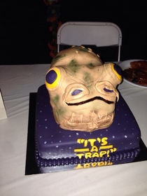 My cousins grooms cake
