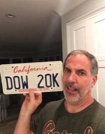 My dad has had this license plate since 