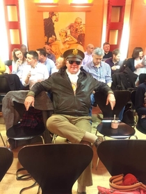 my dad was told to dress appropriately for his team meeting in the Churchill War Rooms