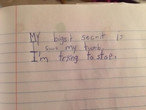 My daughters diary revealed a dark secret