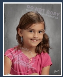 My daughters school picture I have no words