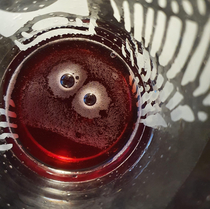 My drink is very happy