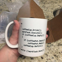 My favorite new mug come in yesterday