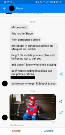 My friend disappeared on a stag do We got this message in the morning