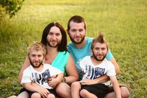My friend uploaded a family photo on FB Thought Id touch it up a bit