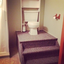 My friends toilet is a throne
