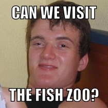 My girlfriend forgot the word aquarium