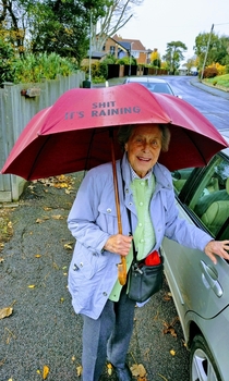 My Gran and her umbrella