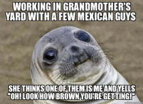 My grandma cant see very well
