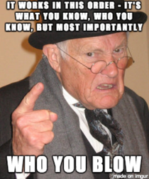 My Grandpa gave me this advice after I got overlooked for a promotion