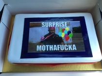 My husband didnt want a birthday cake