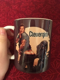 My husbands favorite Christmas mug