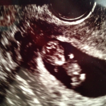 My kid flipping me off before he was even born