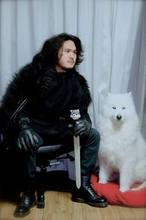 My Korean friend amp his dog as Game of Thrones 