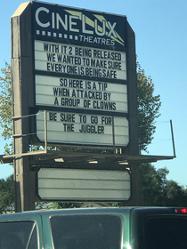 My local movie theater thinks theyre hilarious
