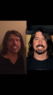 My mom and dad face swap looks like Dave Grohl