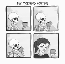 My morning routine JessACreates