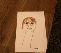 My nephew wanted me to draw harry potter and he said hed do the legs I incredibly love him