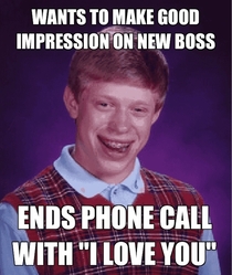 My new employee  did this on our second phone conversation