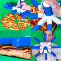 My newest Unnecessary Invention is the Slice Slicer never be more than a few chops away from a perfectly divided pizza pie
