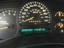 My nine year old truck only has fifty-three miles on it