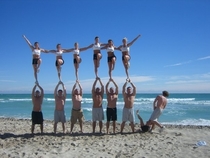 My Old College Cheer Squad Photo