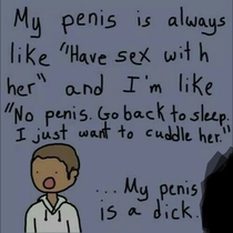 My penis is a dick