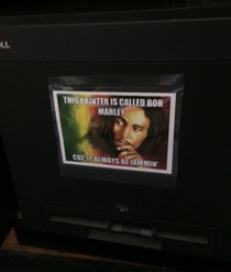 My printer at work