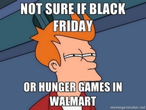 My Reaction to All of These Black Friday Posts